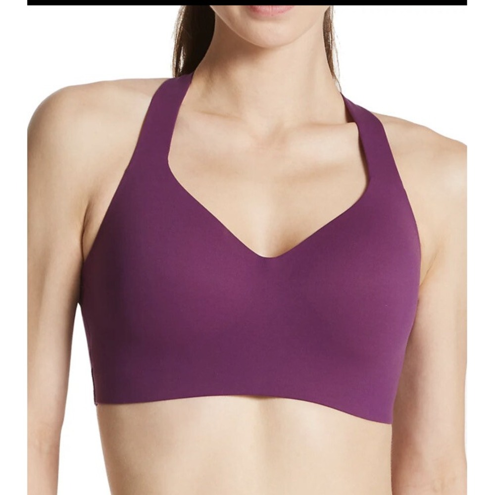 Chantelle High Impact Wirefree Sports Bra, Wireless Top, Purple,‎ Medium, NWT